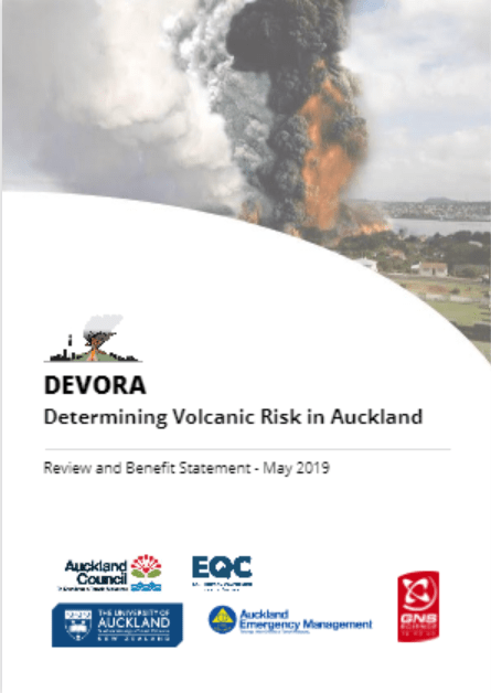 DEVORA Determining Volcanic Risk in Auckland Cover
