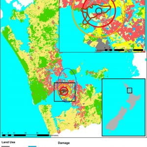 New Research: Land use and economic recovery in Auckland post volcanic eruption simulations